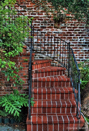 Brick Stairway