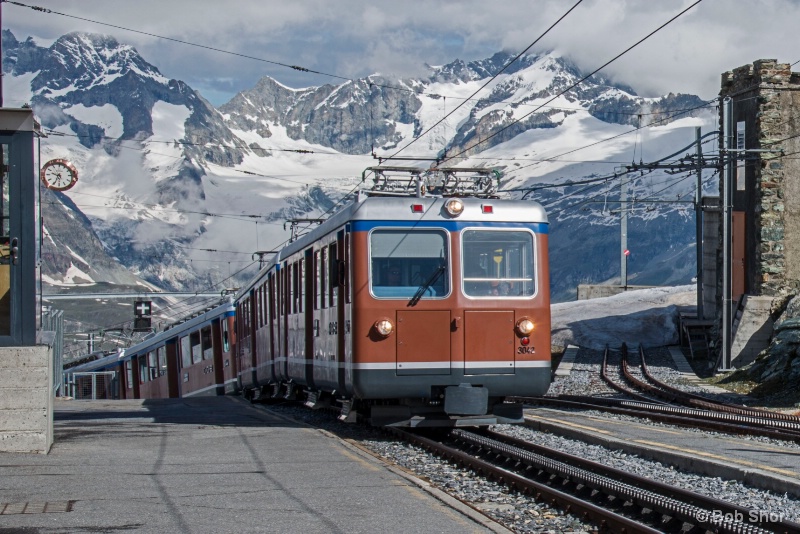 Arriving Gornergrat