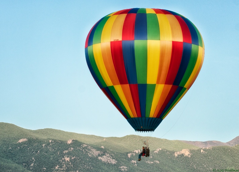 Floating Over The Rocky Mountains 