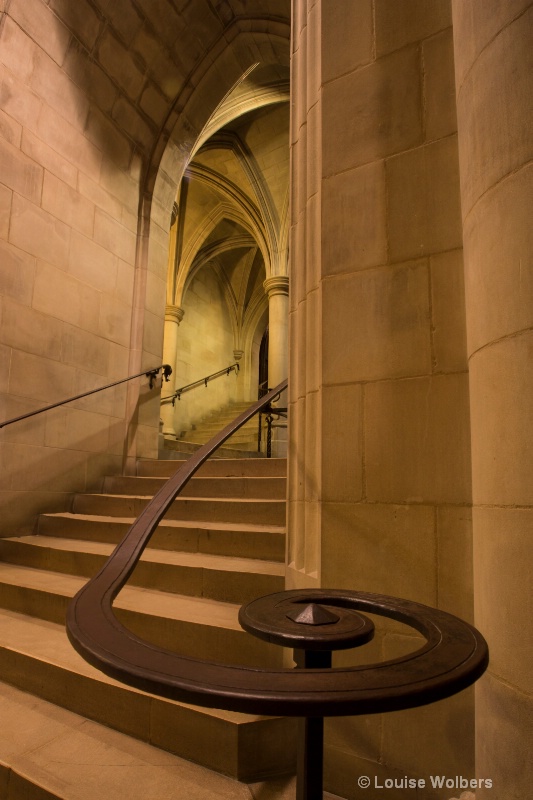 cathedralstairwell - ID: 14647622 © Louise Wolbers