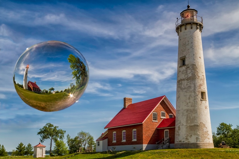 Tawas Lighthouse Sphere2