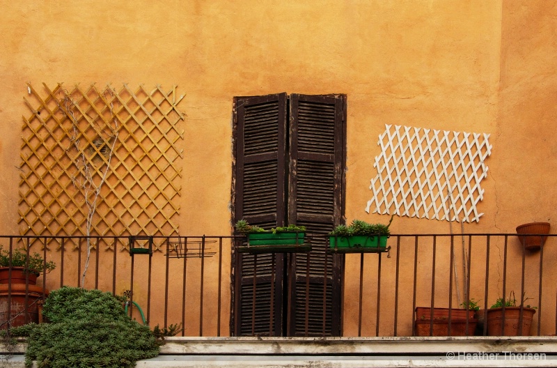 Balcony in Rome