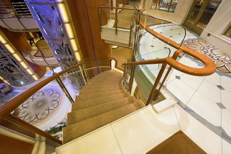 Cruise Ship Staircase