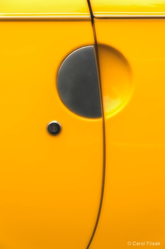 Semi-Circle on Yellow