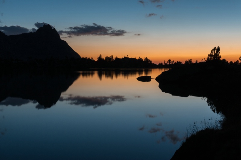 Upper Young Lake Twilight