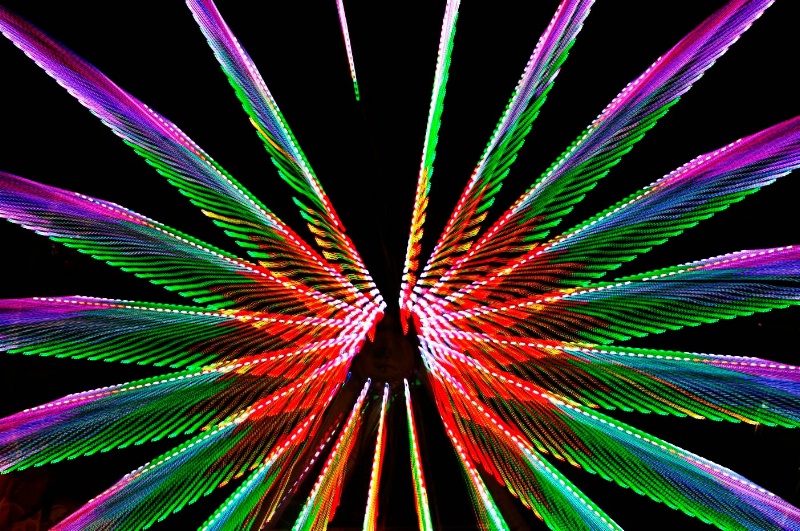 Fair Ride Abstract