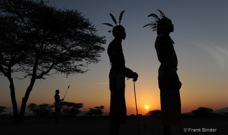 Maasai silhouettes