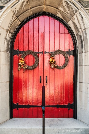Red Church Door 004