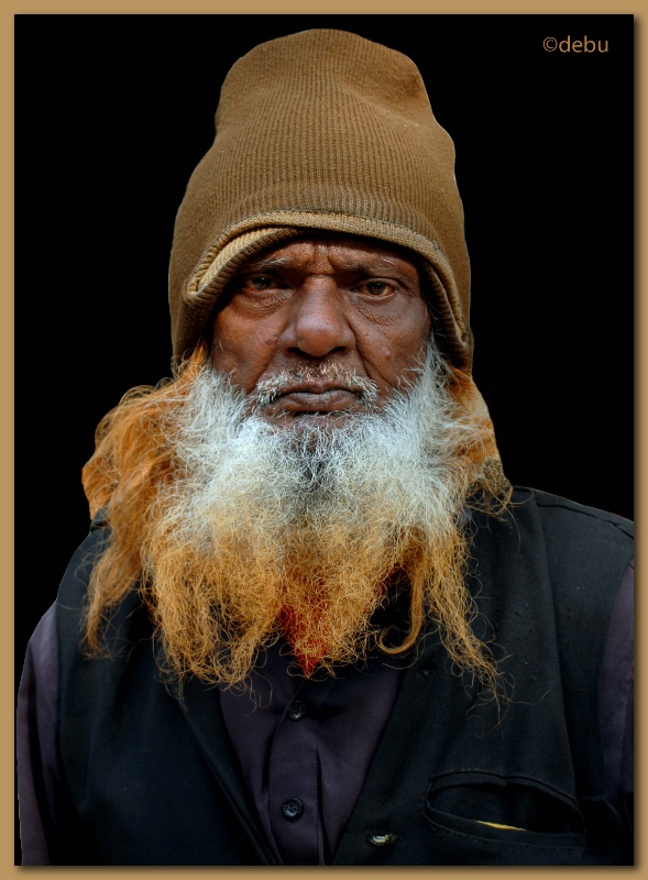 A Sadhu(Monk) from Gangasagar.