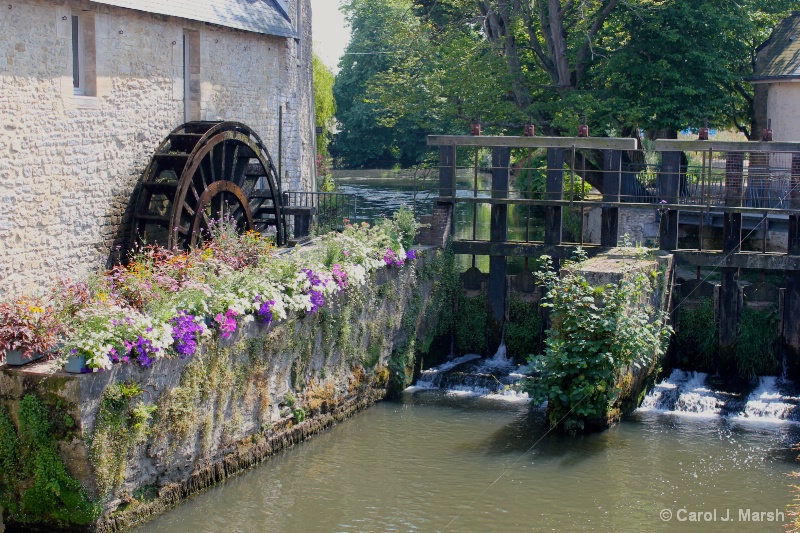 The Old Water Wheel, France