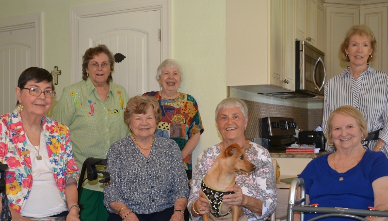 GROUP PHOTO AT SHIRLEY'S HOME - ID: 14682440 © SHIRLEY MARGUERITE W. BENNETT