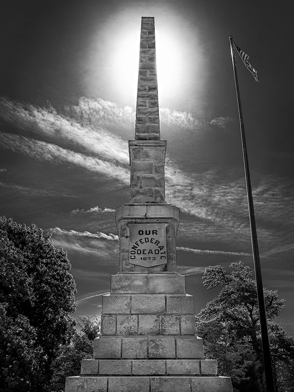 Confederate Monument within Oakland Cemetery