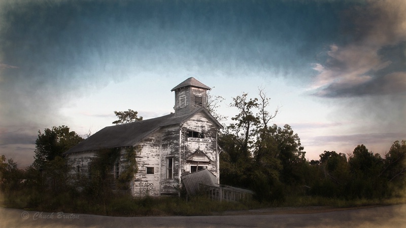 Aboned church Pecher Oklahoma  - ID: 14690506 © Chuck Bruton
