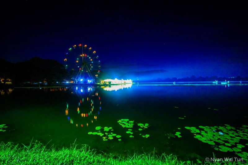 Colourful Ferris Wheel 