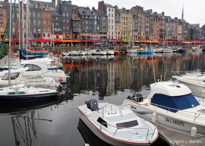 Harbor at Honfleur, France