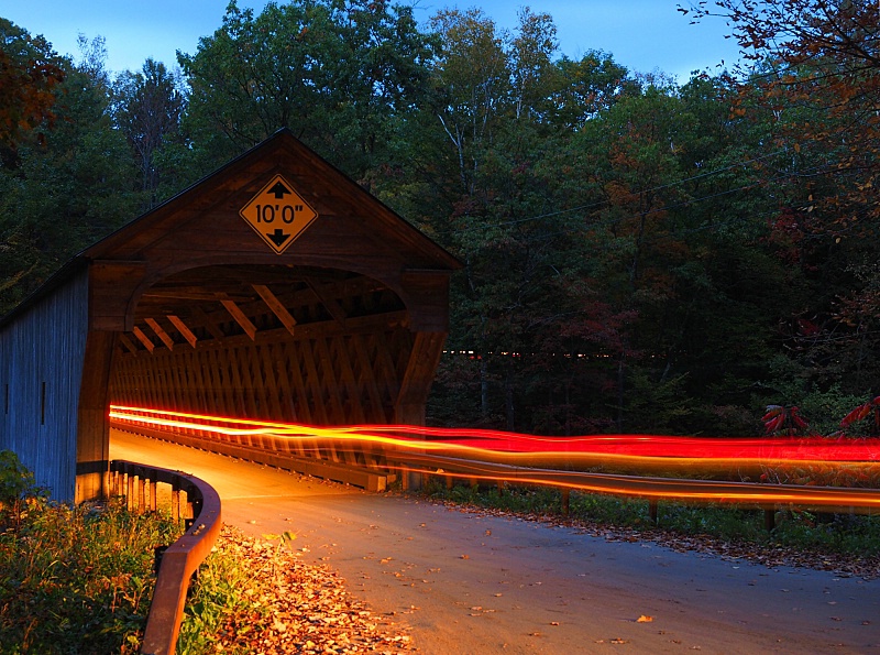 Upper Falls Covered Bridge, Weathersfield, VT