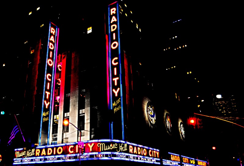 Radio City @ Night