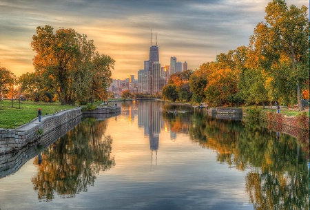 Lincoln Park Reflections