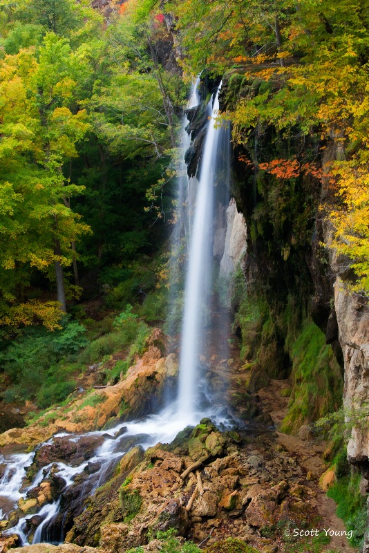Falling Spring Falls; Covington, Va. - ID: 14696206 © Richard S. Young