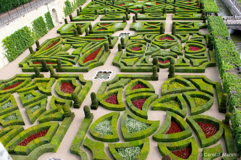  Love Garden at Villandryin France