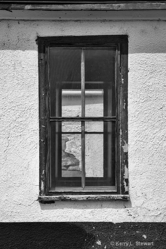 Window in Black and White