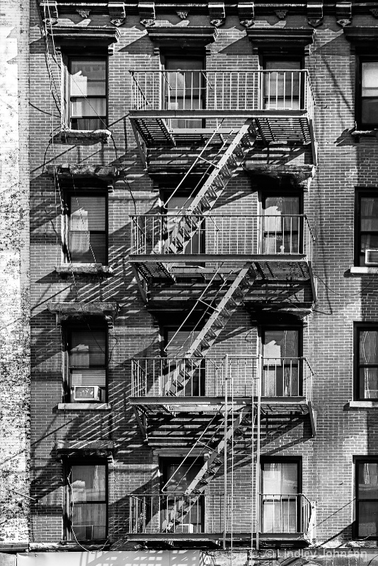 Fire Escape and Shadows