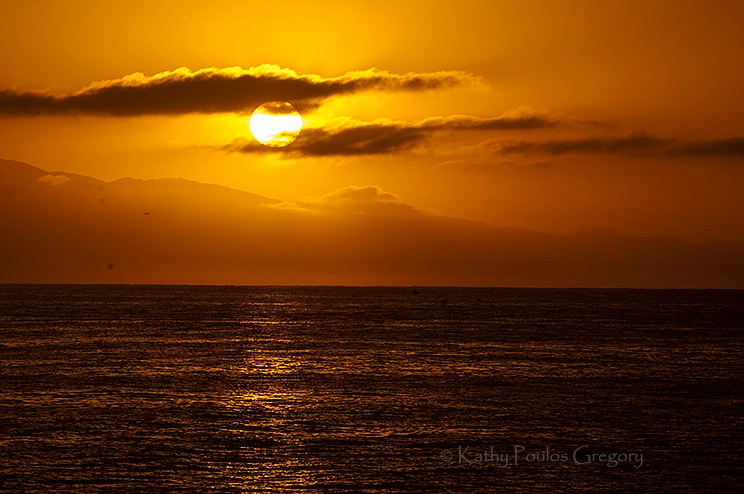 Sunrise from Stearns Wharf