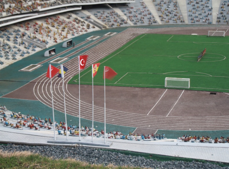 A stadium from Miniatürk, Istanbul