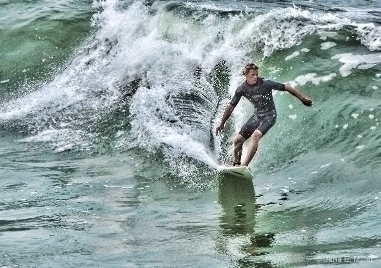 Surfing in Rough Waters!