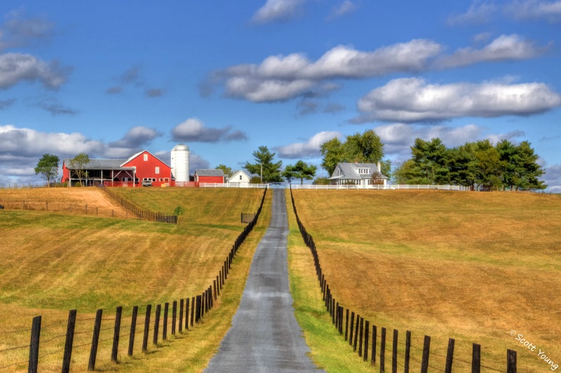 Autumn Farm; Mauzy, Va. - ID: 14713988 © Richard S. Young