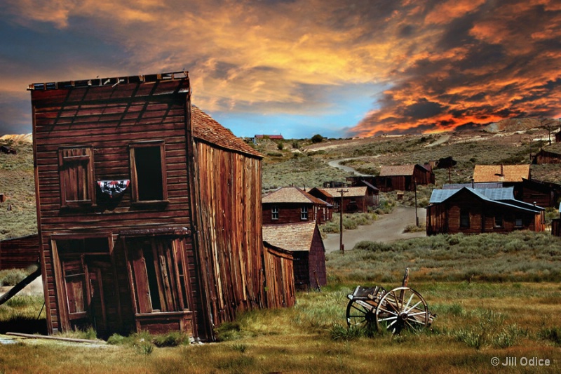 Sunset At Bodie
