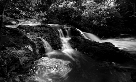 Swirling Water