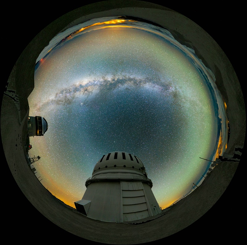 Little Planet at Mauna Kea Observatory