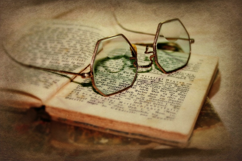 Bible and Glasses