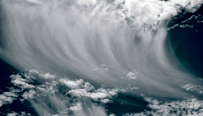 Clouds in Low-Pressure Zone