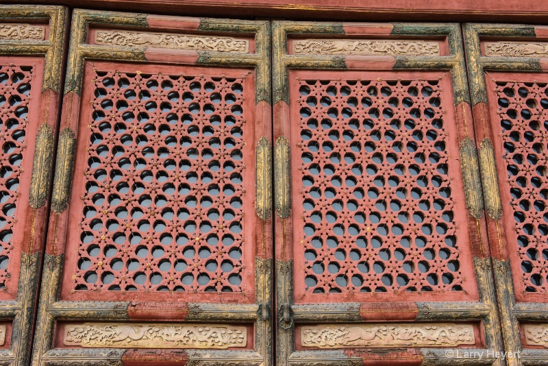 Window in the Forbidden City