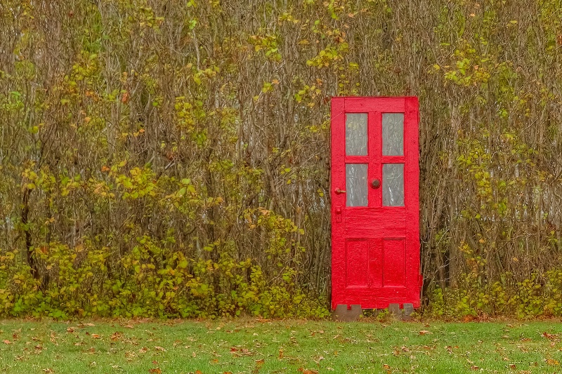 The door to nowhere