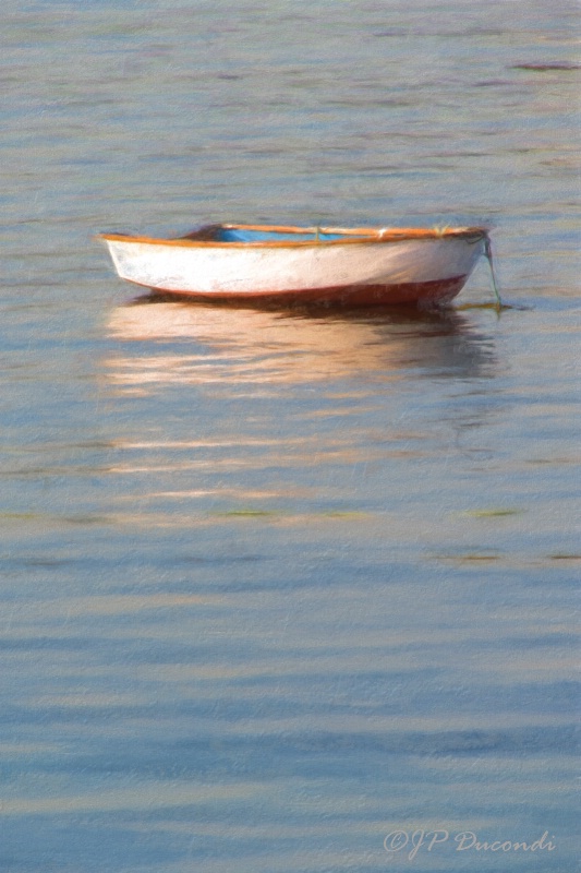 The Boat at Sunset