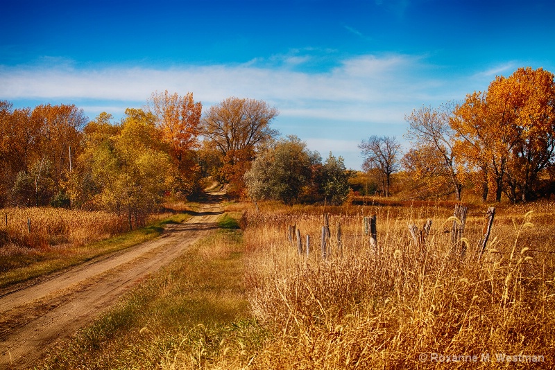 Fall Drive in North Dakota