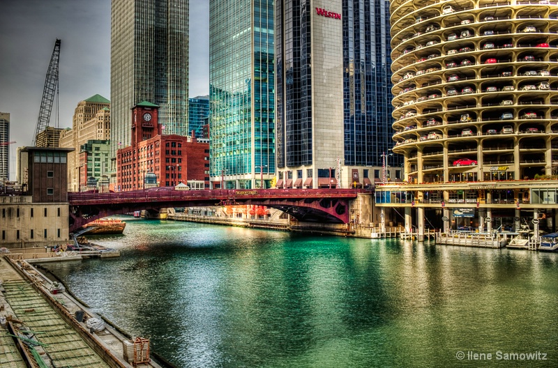 Dearborn Bridge in Chicago