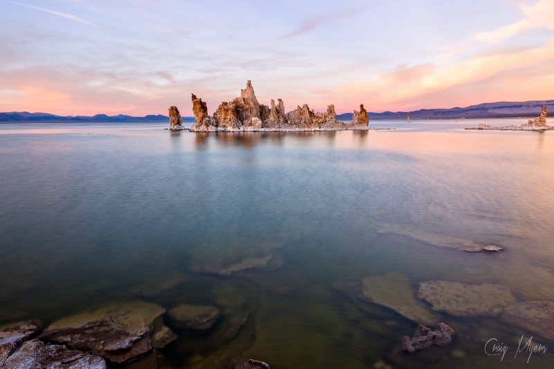 Mono Lake Tufa, Sunset - ID: 14757707 © Craig W. Myers