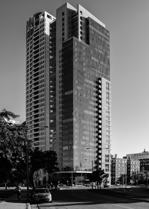 Two Towering Condominiums