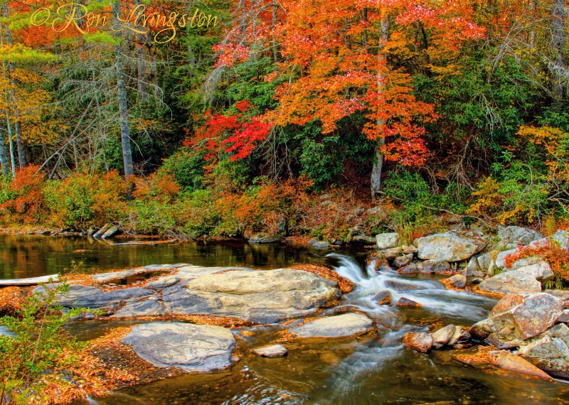 Bottom of Linville Falls