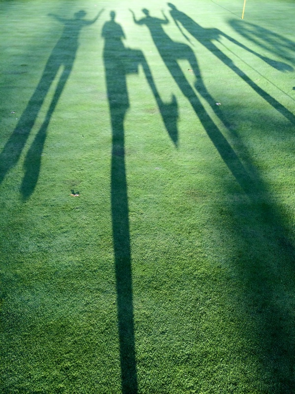 Golf Course Shadow Play
