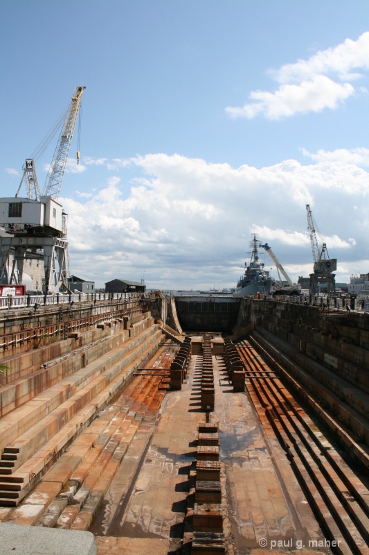 Dry Dock -  Charlestown Navy Yard