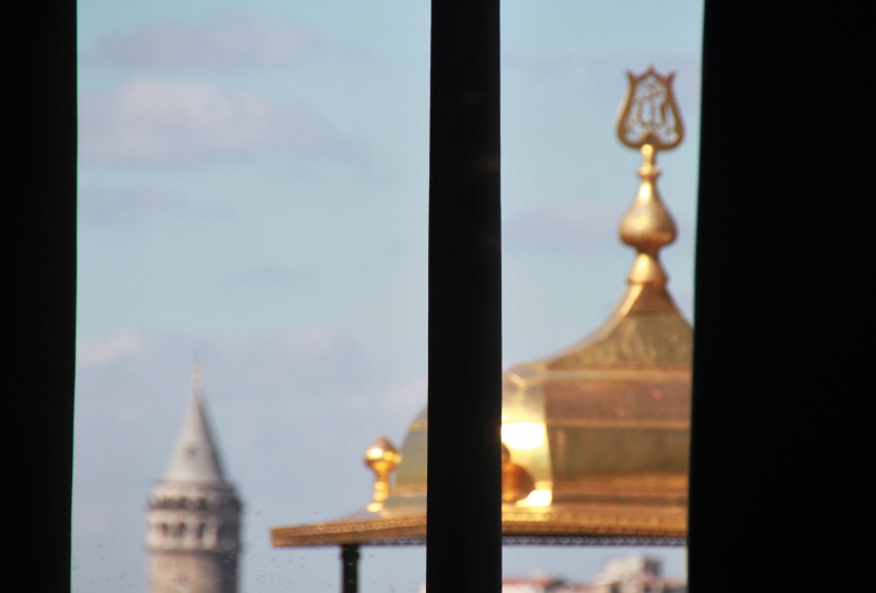 Topkapi Palace: a view from a window