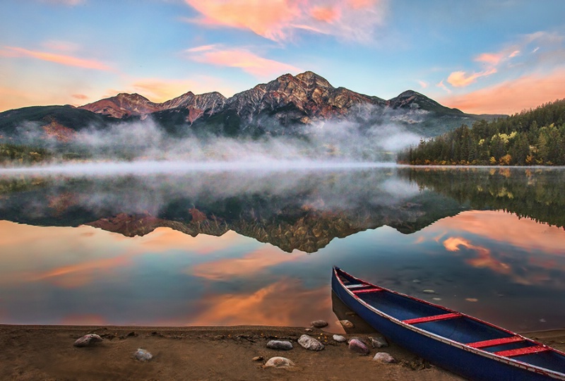 Pyramid Lake Sunrise