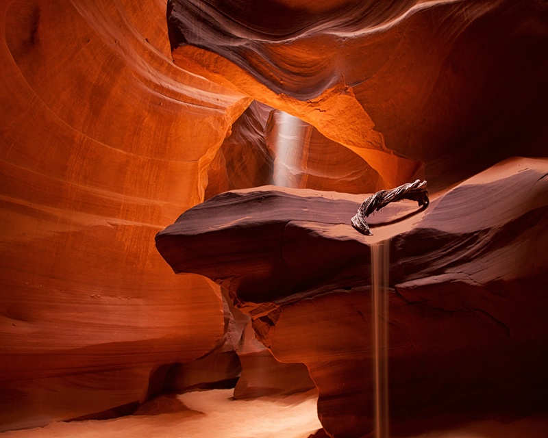 Slot Canyon Sand Fall