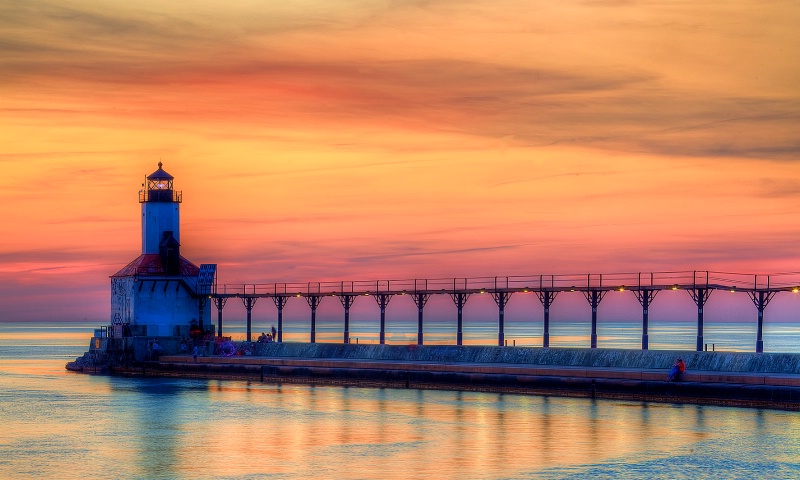 Michigan City Sunset