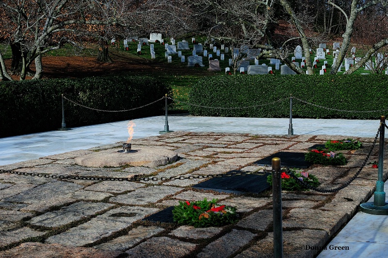 john and jackie kennedys  burial site - ID: 14786068 © Robert/Donna Green